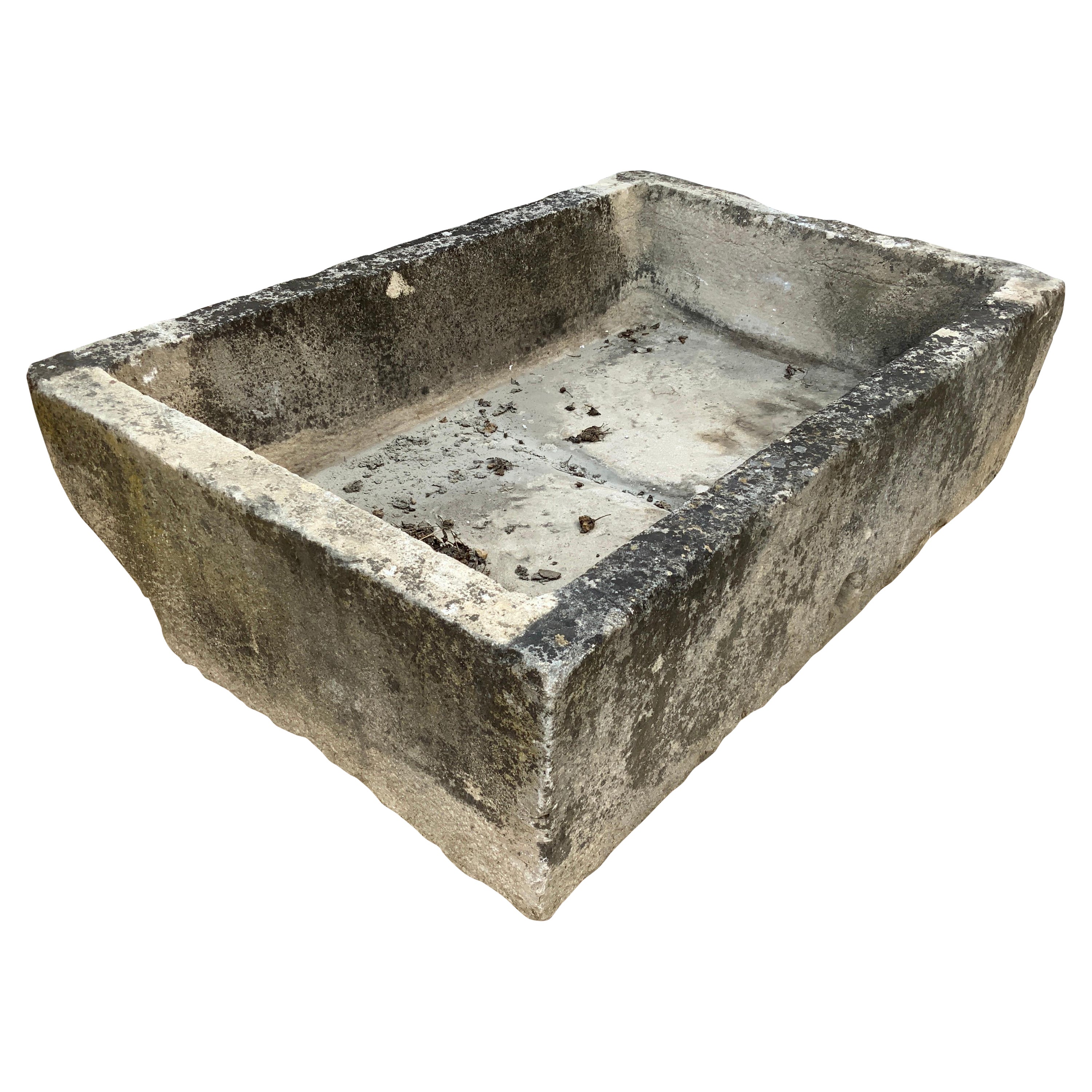 What is a stone trough?