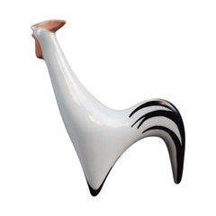Retro "Rooster" Figurine, Designed by Henryk Jędrasiak