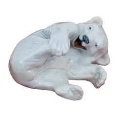 Figurine en porcelaine de l'ours Roayl Copenhague n° 729