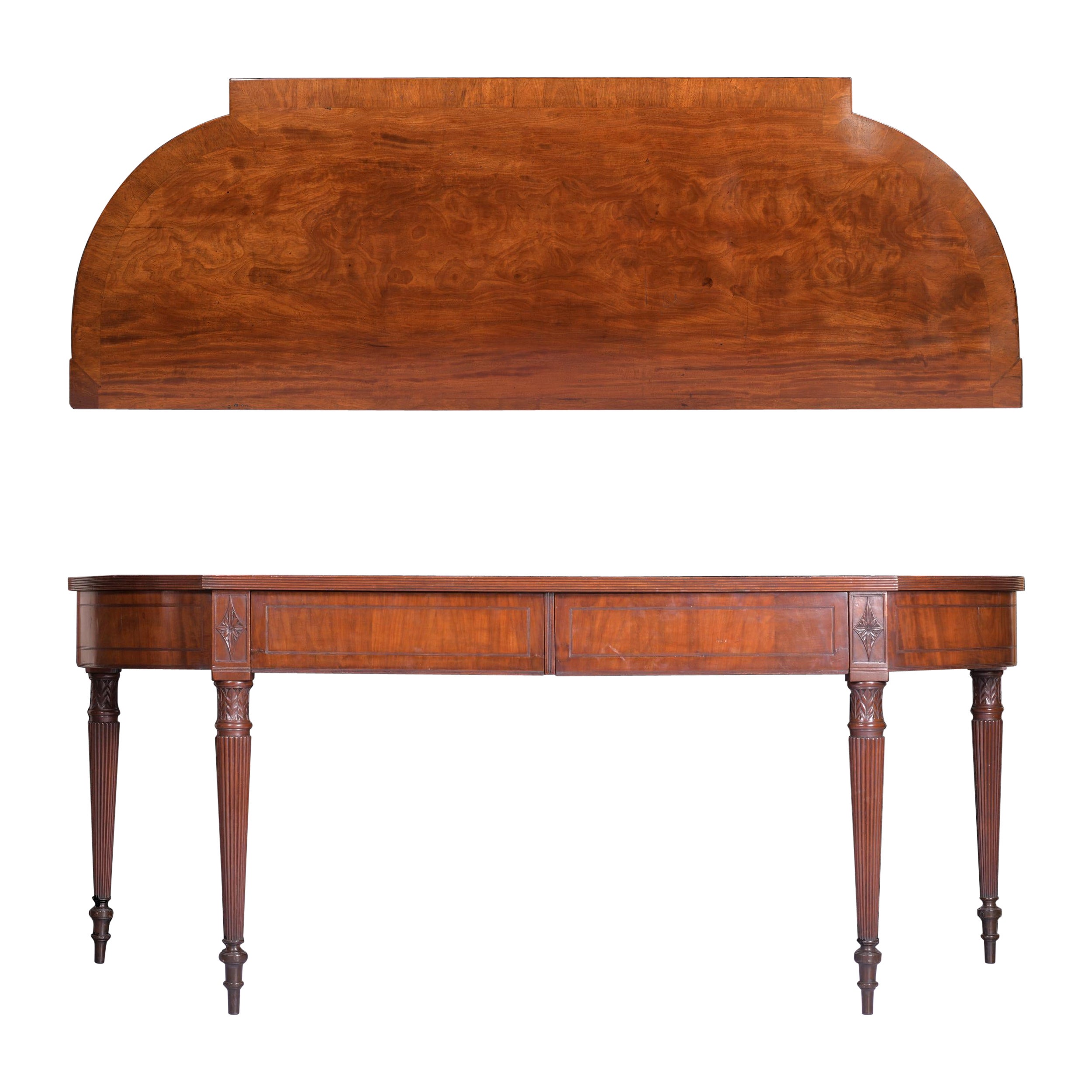 19th Century English Regency Serving / Console Table Attributed to Gillows