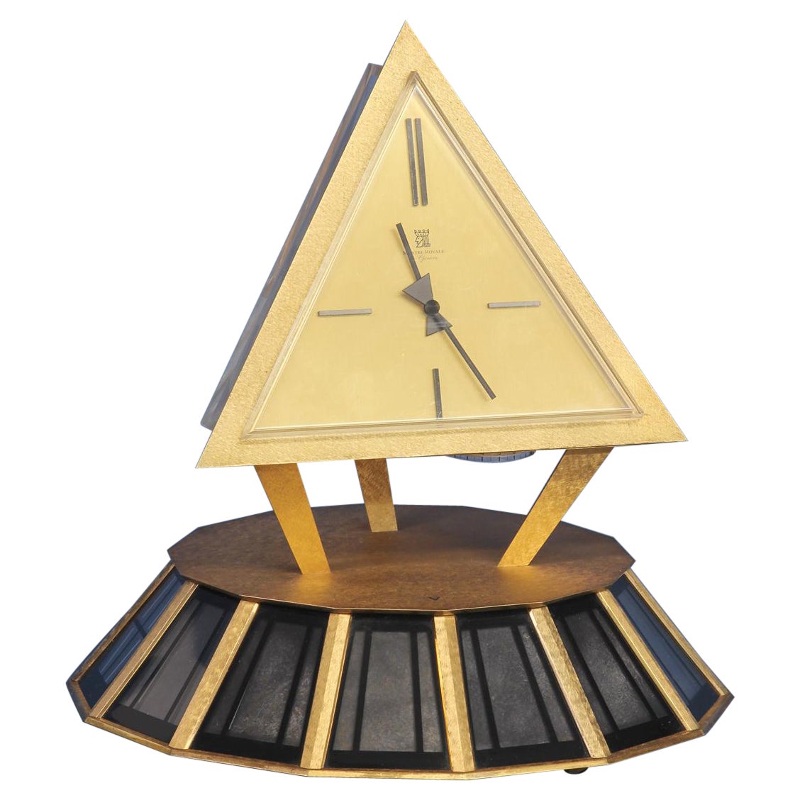 c.1965 Swiss Solar Clock by Montre Royale