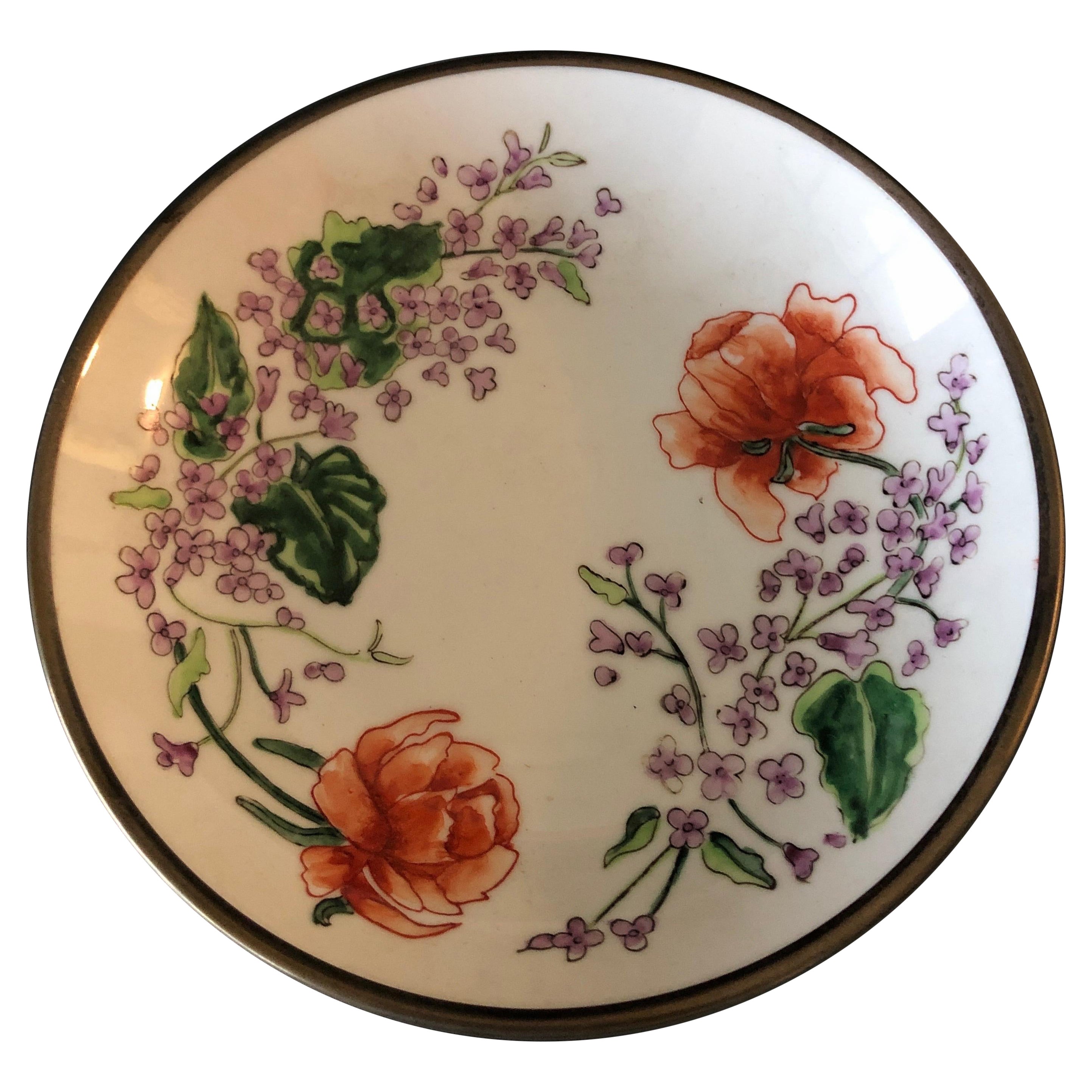 Decorative Ceramic Plate by Raymond Waites For Sale at 1stDibs