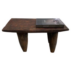 Andrianna Shamaris Vintage African Senufo Coffee Table, Bench or Side Table
