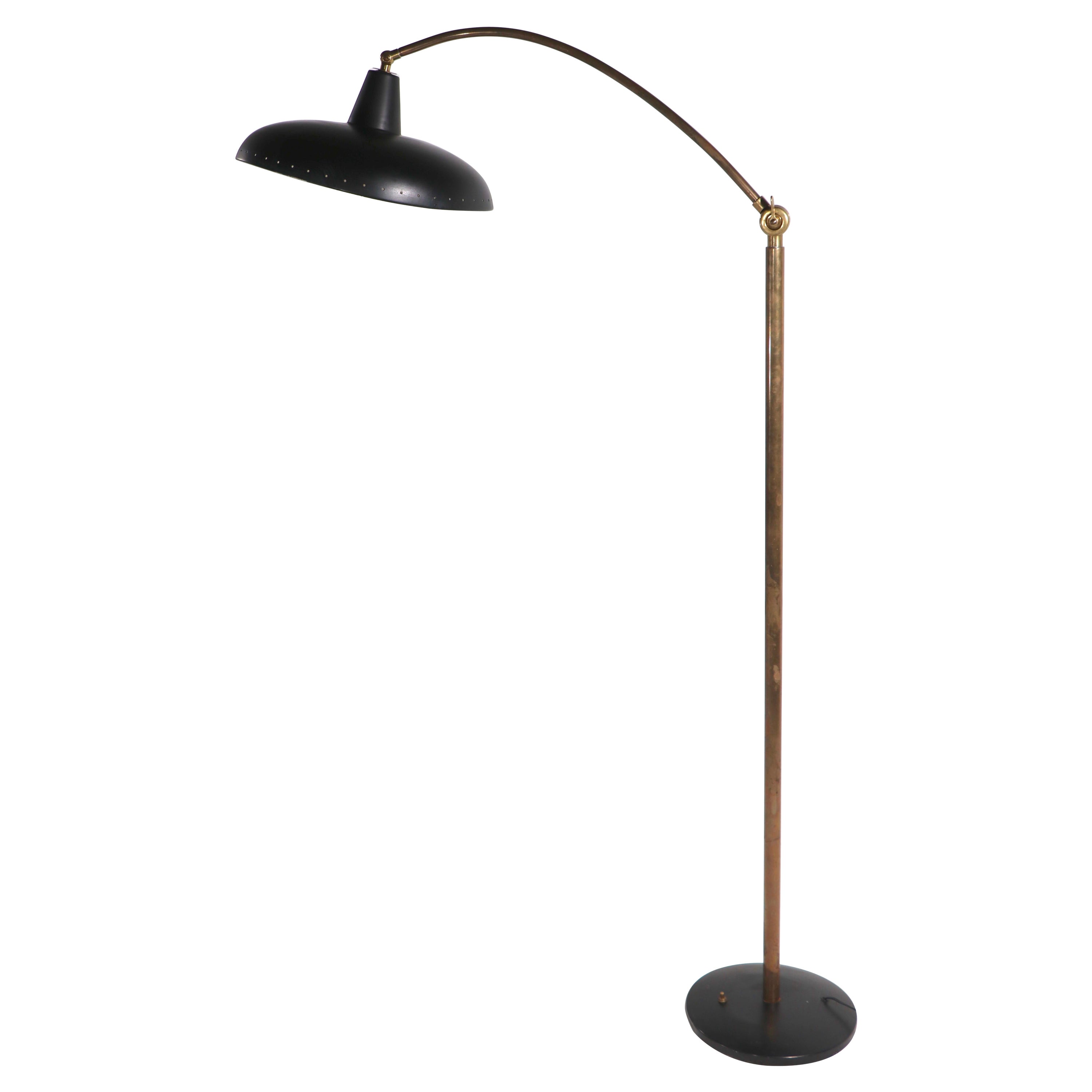 Adjustable Mid Century Floor Lamp