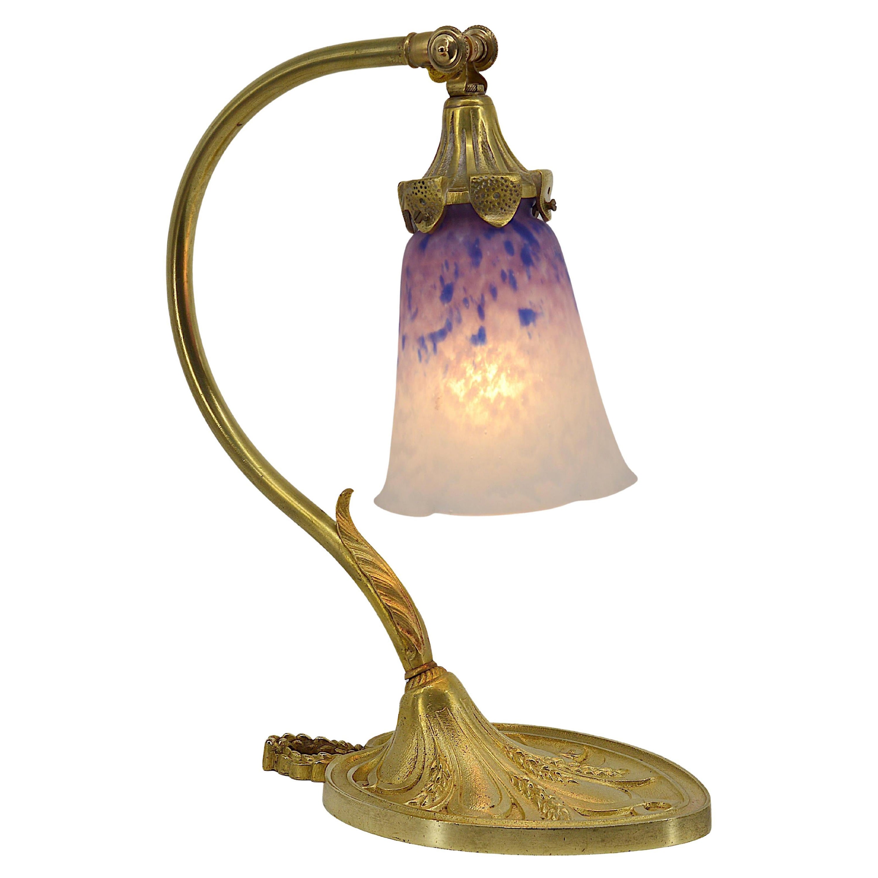 Art Deco Enamel Desk Lamp 1920s For Sale At 1stDibs