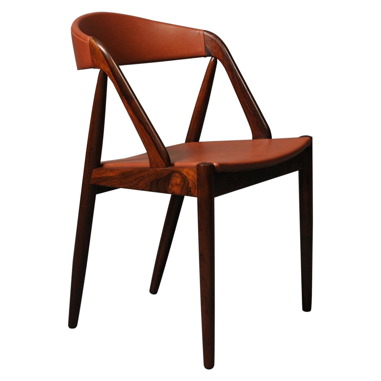 Kai Kristiansen Rosewood Model 31 Chairs 