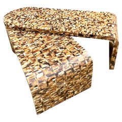 Organic Modern Enrique Garcel Tessellated Horn Coffee Table