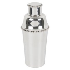 French Art Deco Silver Plate Cocktail Shaker