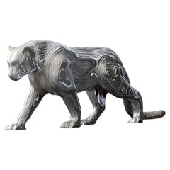 Panther Polished Medium Sculpture