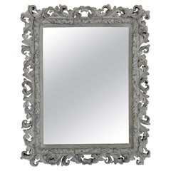 Grand miroir baroque dans le style de Serge Roche