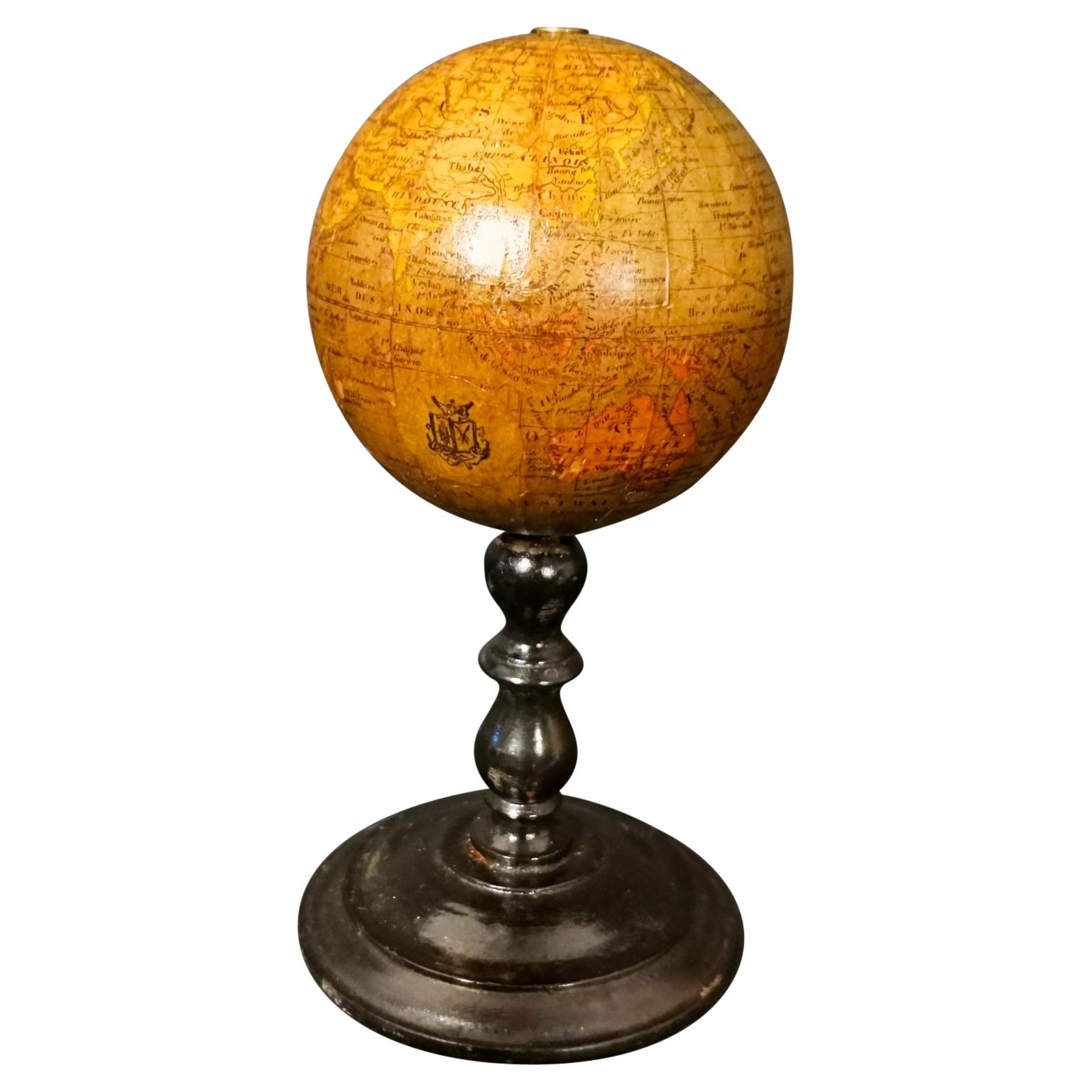 Small Globe from the 19th Century For Sale