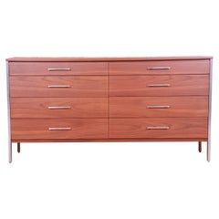 Paul McCobb for Calvin Furniture Walnut Dresser or Credenza, Newly Refinished