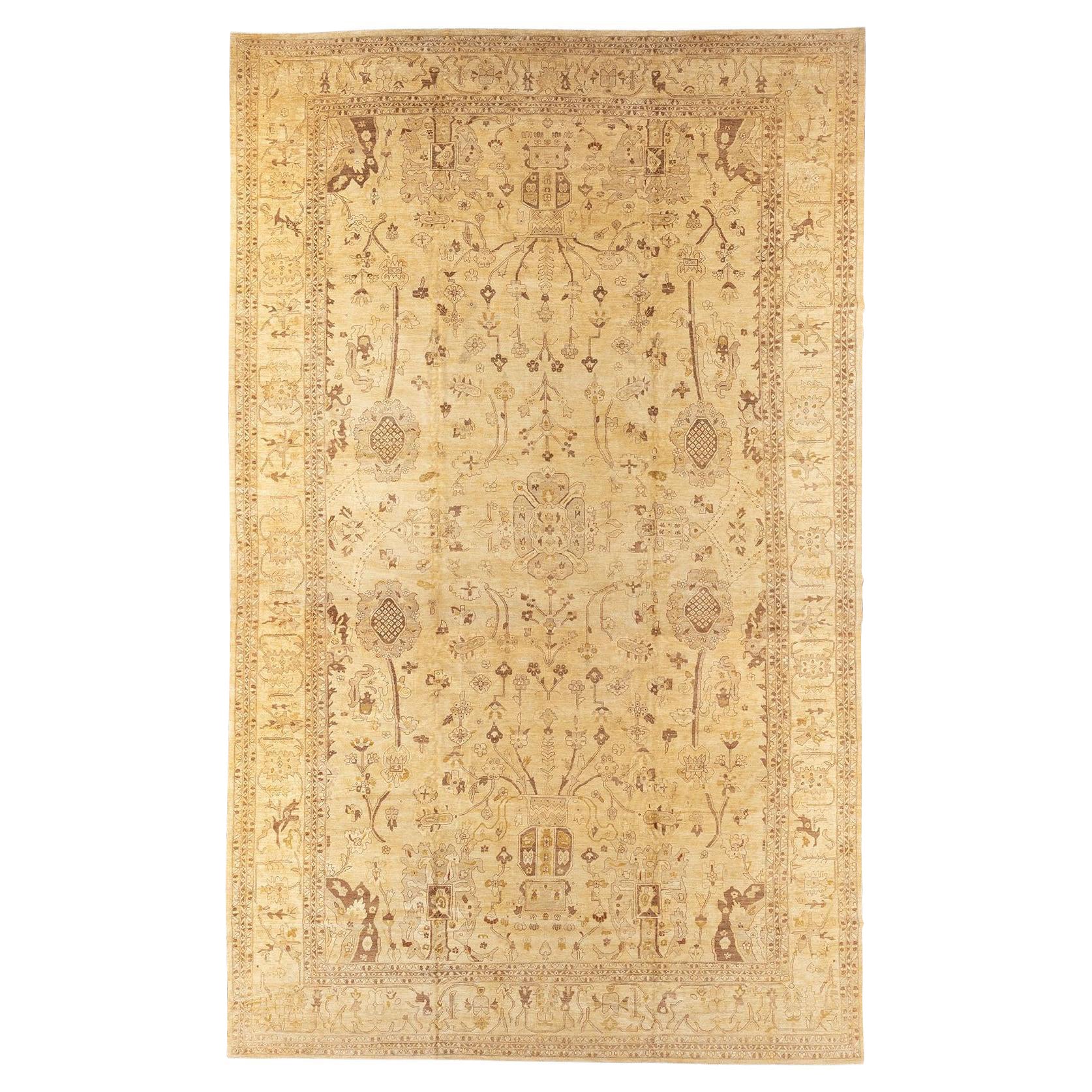 Zabihi Collection Palace Size Pishawar Rug