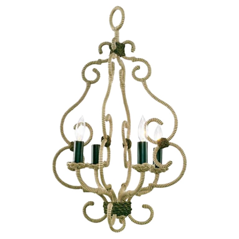  Passementerie french  Lantern with volutes  For Sale