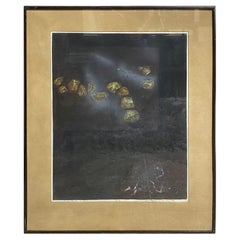 Hiroyuki Tajima Signed Limited Edition Abstract Zen Japanese Woodblock Print