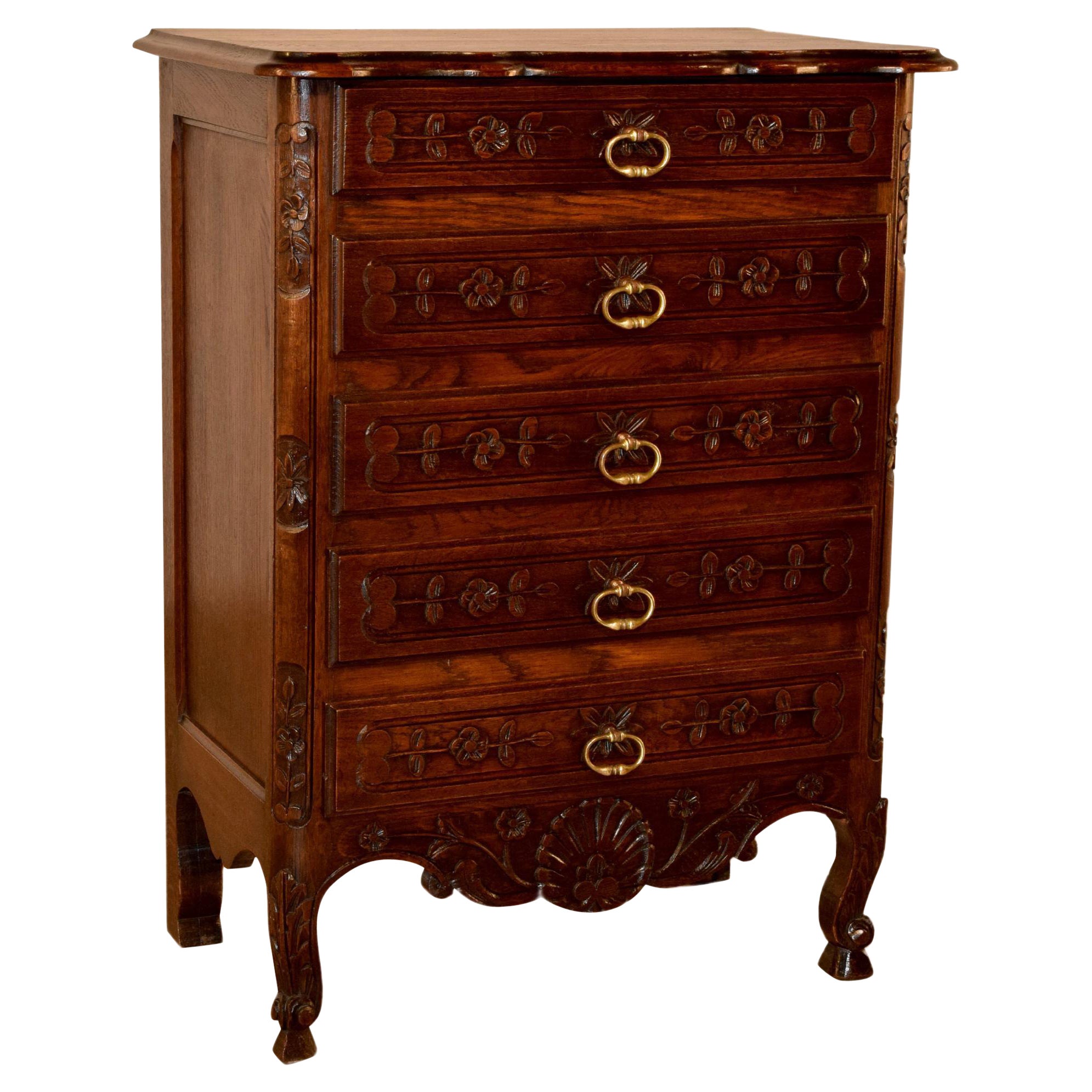 19th Century French Single Chest of Drawers