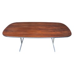 Vintage George Nelson for Herman Miller Conference/Dining Table in Rosewood