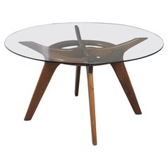 Vintage Mid-Century Danish Round Dining Table