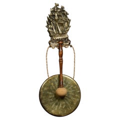 Antique Wall Hanging Dinner Gong