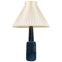 Danish Modern Ceramic Table Lamp by Søholm, 1960s