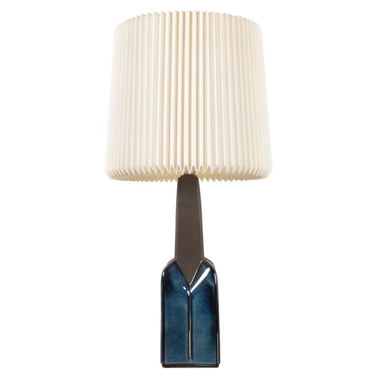 Danish Modern Ceramic Table Lamp by Søholm, 1960s For Sale