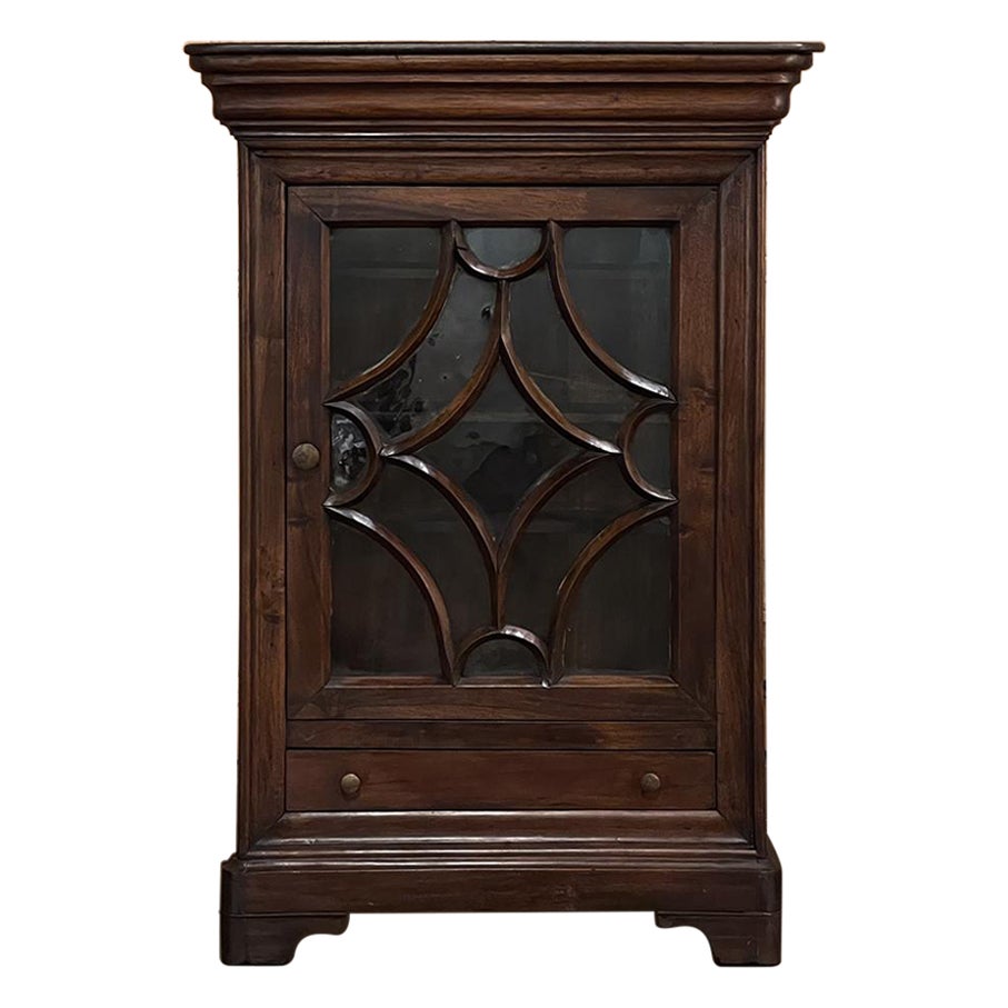 19th Century French Louis Philippe Vitrine, Confiturier, Cabinet