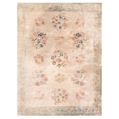 Vintage 1980s Silk Chinese Carpet ( 9' x 12' - 275 x 365 )