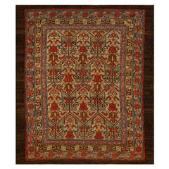 Antique 19th Century Persian Serab Rug ( 3'2'' x 3'9'' - 97 x 114 )