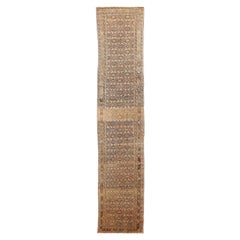 Antico tappeto runner persiano Malayer Design