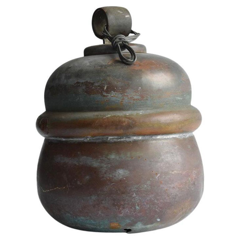 Japanese Pounded Bronze Finial For Sale at 1stDibs