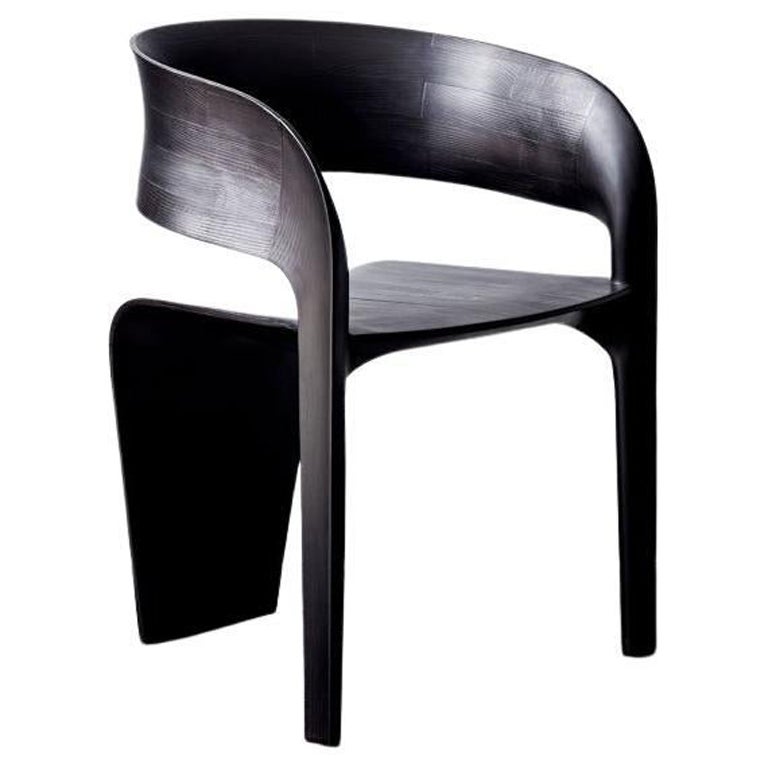 Paul Mathieu x Luxury Living Contour Chair Set of 2 Blonde For Sale at ...