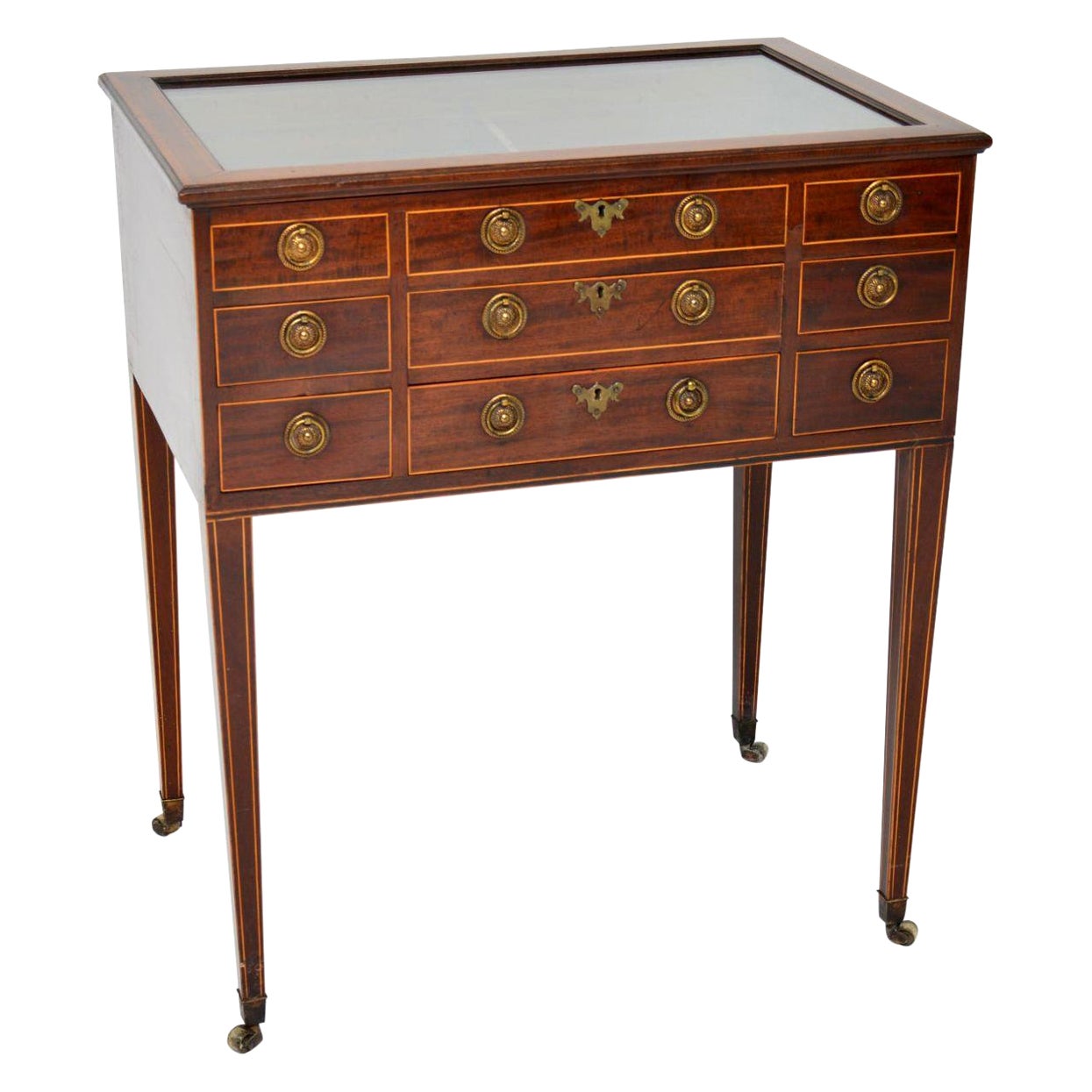 American Table Top Display Case or Vitrine at 1stDibs