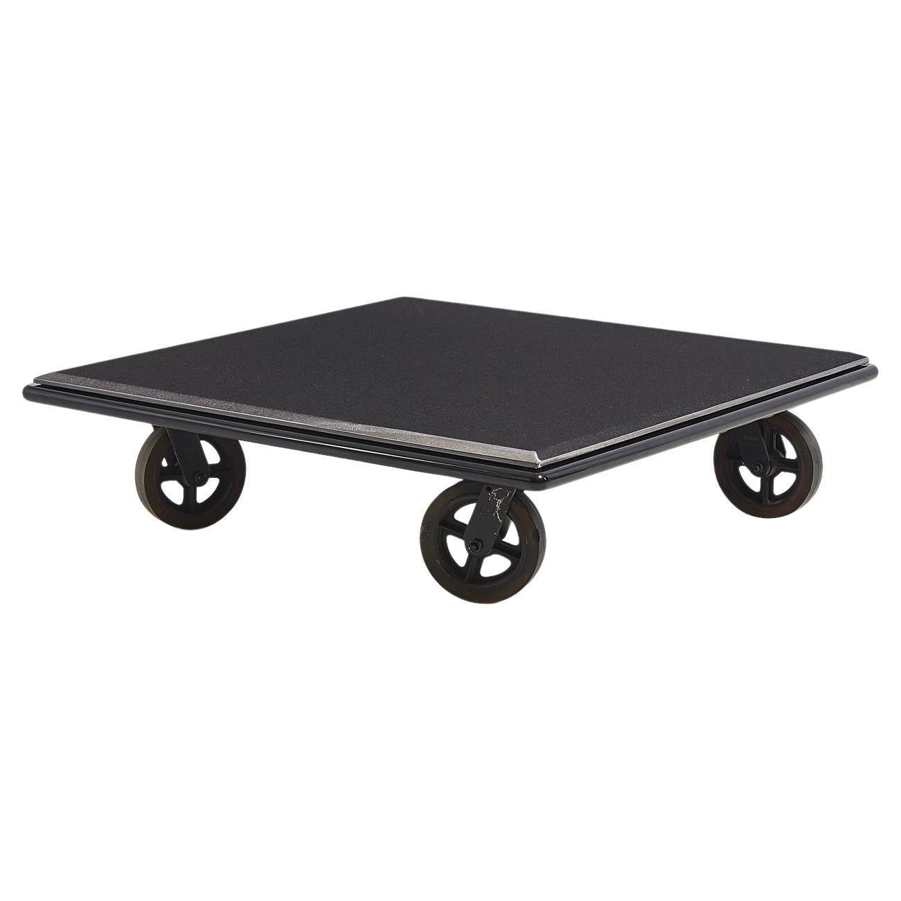 ‘Tavolino Com Route" Coffee Table by Gae Aulenti, Italy, 1980’s For Sale
