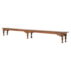 19th Century British Colonial Hardwood Low Table or Bench
