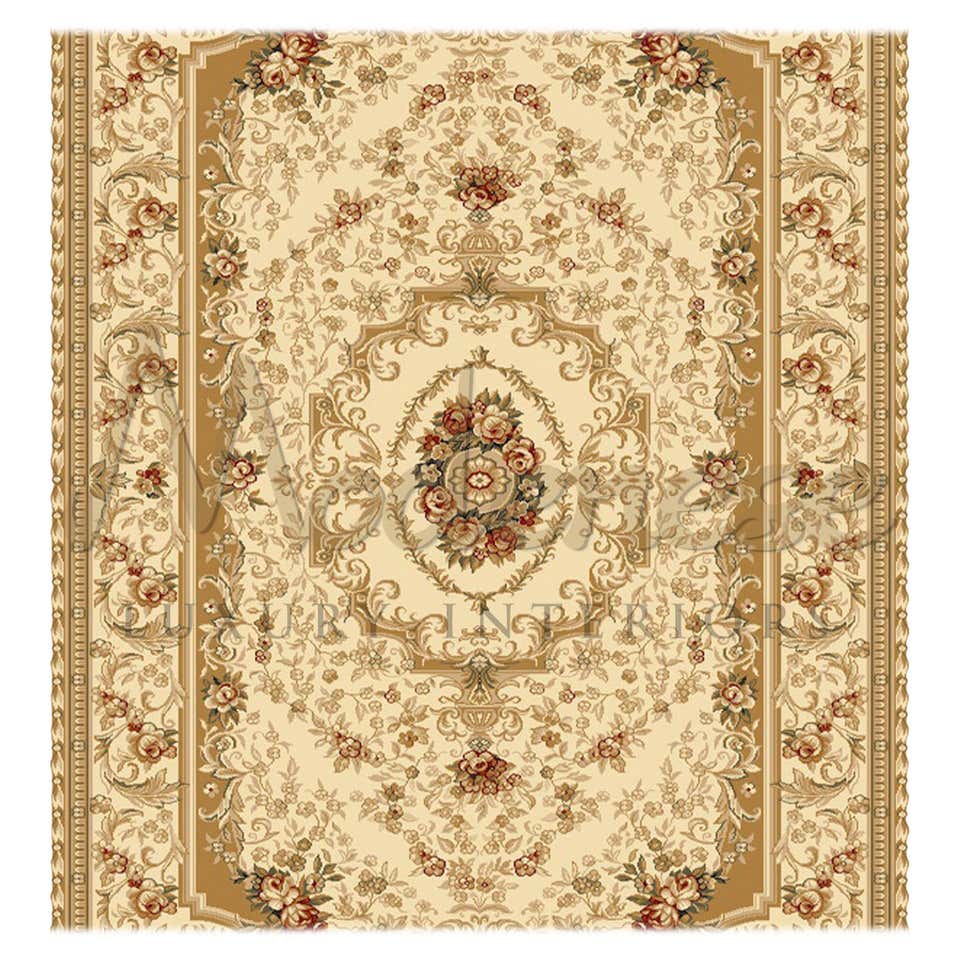 21st Century Beige Victorian Armchair For Sale at 1stDibs