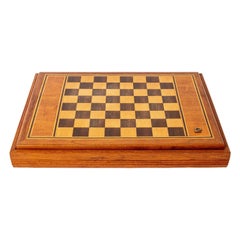 Wooden Pierre Cardin Chess Set and Backgammon Board