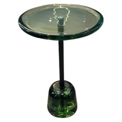 Pulpo Pina Side Table in Green Glass