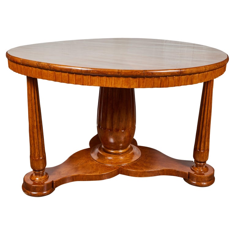 Antique, Swedish Center Table For Sale at 1stDibs