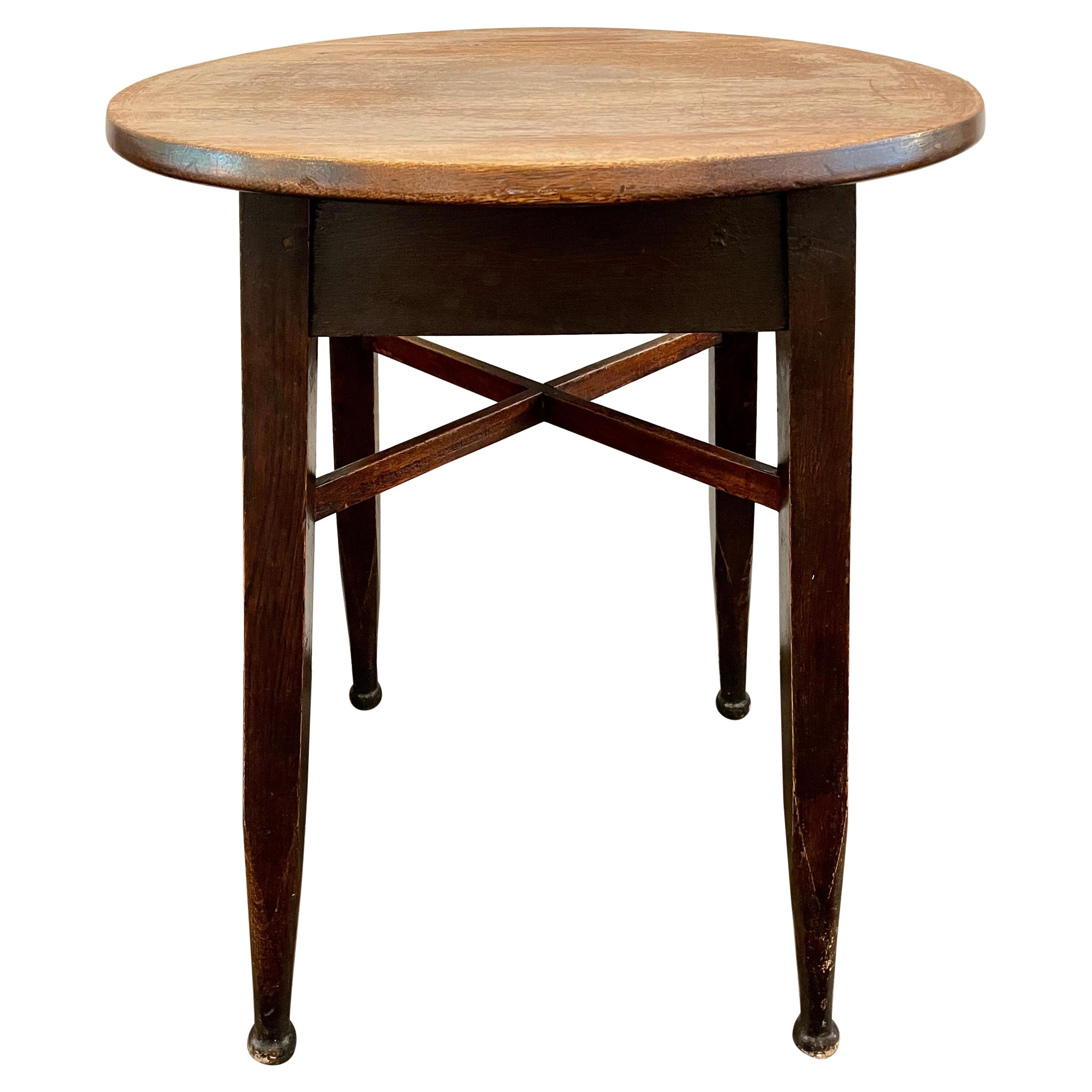 Late 1800's French Oak Occasional Table