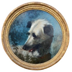 19th Century Portrait of a Dog