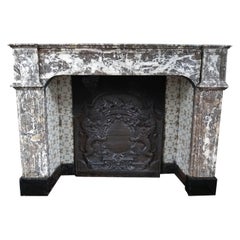 Antique Fireplace, Refined, 18th Century