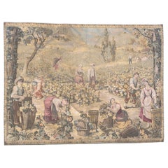 Nice Vintage French Jaquar Tapestry