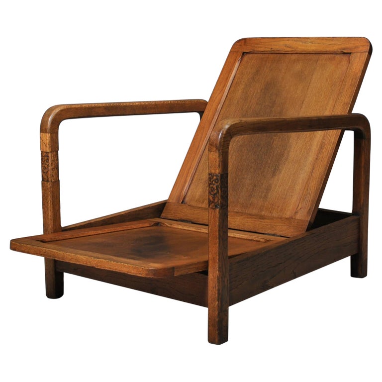 Art Deco Modernist Chair For Sale