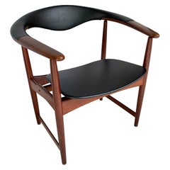 Danish Modern Arne Hovmand-Olsen Walnut Chair