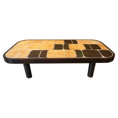 Ceramic Coffee Table "Shogun" by Roger Capron, France, 1970s