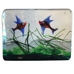 Seguso-Aquarium-Muranoglas, 1950, Italien