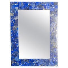 Lapis Lazuli Framed Mirror