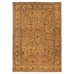 Antique Persian Area Rug Hamedan Design