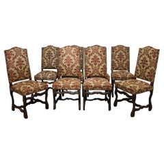 Early 20th Century Set of 8 French Dining Chairs