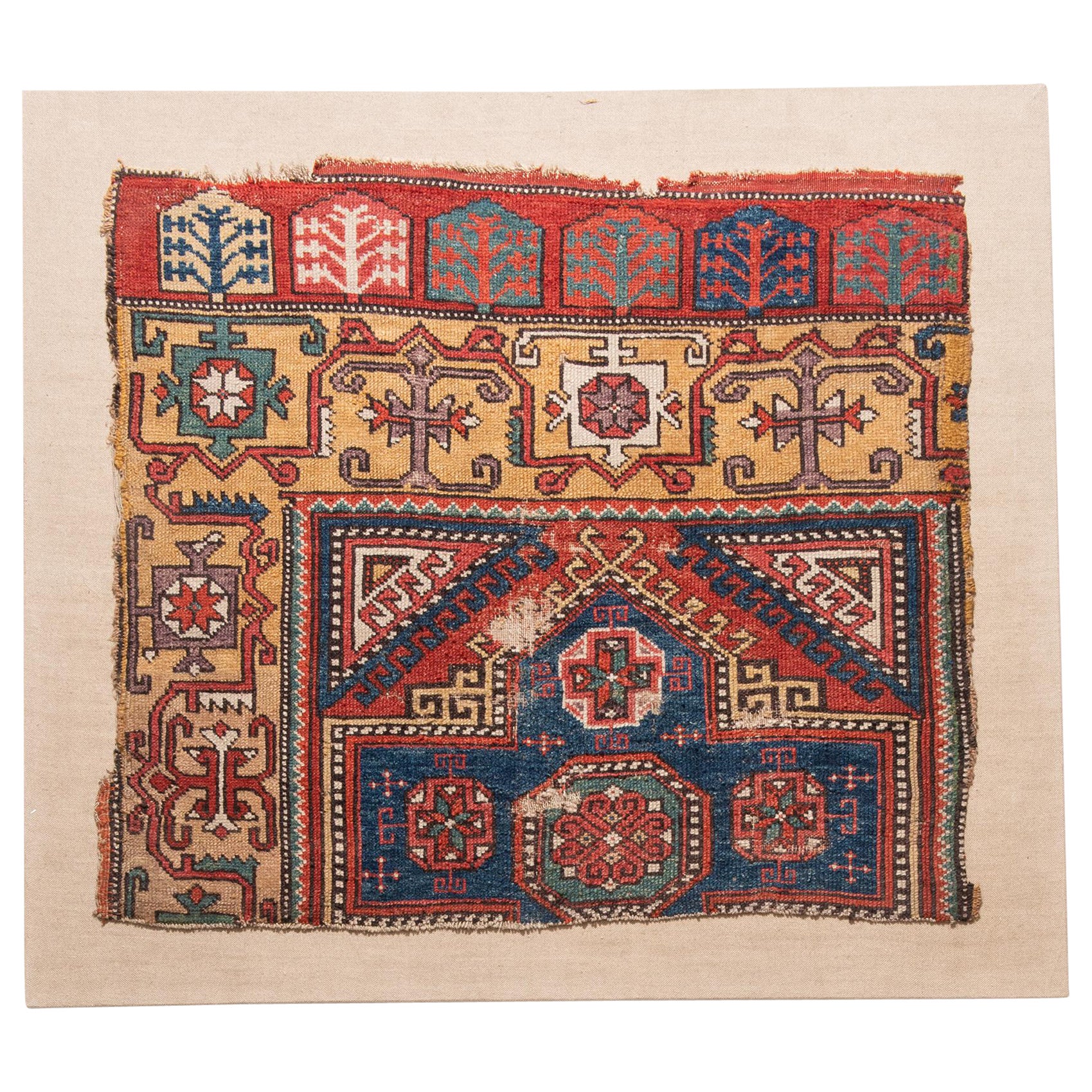 Fragment of Antique Konya Carpet For Sale